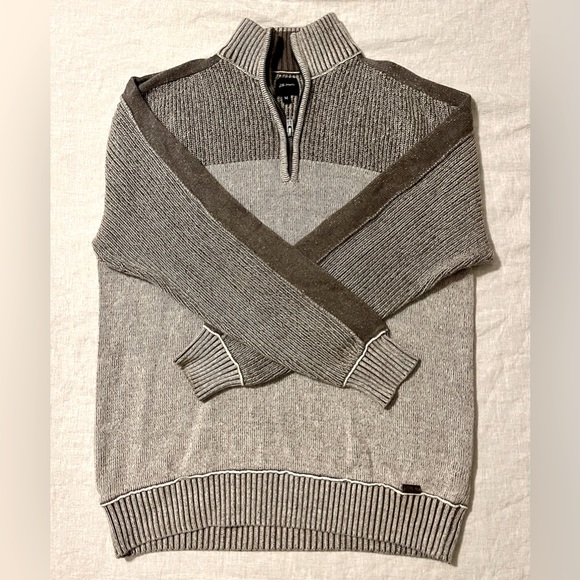 J.B. Holt Mens Quarter Zip Sweater - Picture 1 of 4